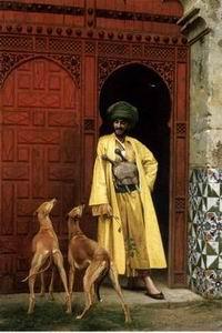 unknow artist Arab or Arabic people and life. Orientalism oil paintings 39 oil painting image